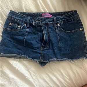Edikted Jean Skirt with Built in Shorts